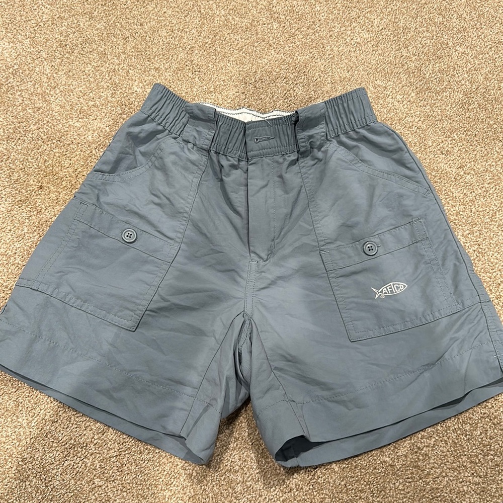 AFTCO fishing shorts.